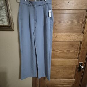 NWT Women’s Size S Old Navy Taylor Wide Leg Trouser Extra High Rise Pale Blue